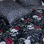 Dekbed zonder overtrek inclusief kussensloop - Skulls & Roses - Microvezel - 300gsm