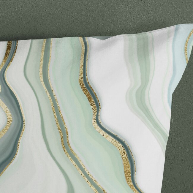 Katoen dekbedovertrek Quincy Sage