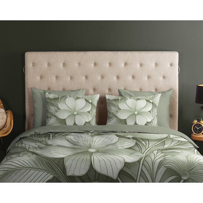 Katoen dekbedovertrek Artdeco Sage