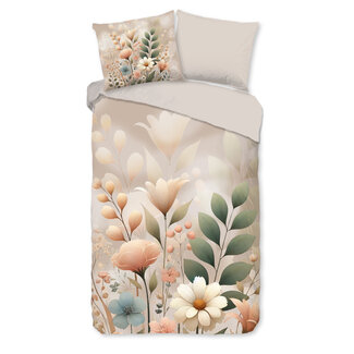 Good Morning Katoen dekbedovertrek Ingrid Sand