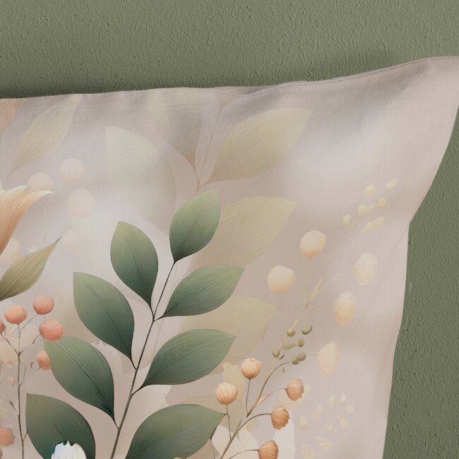 Katoen dekbedovertrek Ingrid Sand