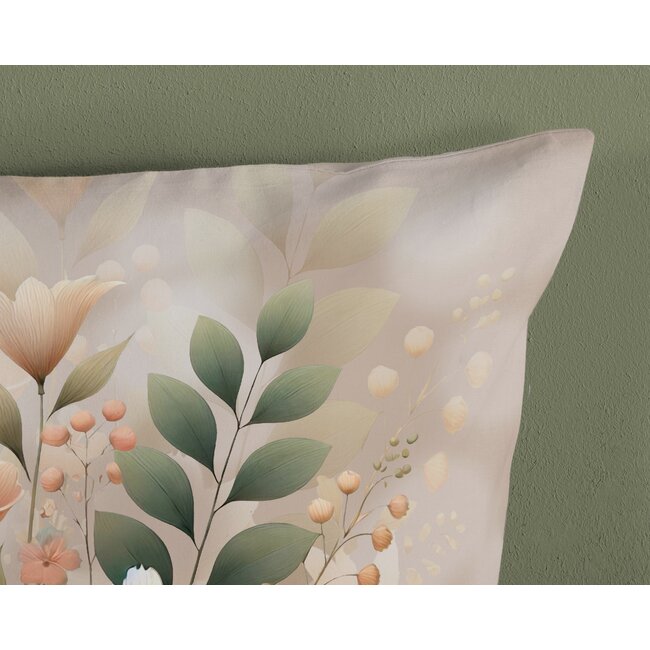 Katoen dekbedovertrek Ingrid Sand