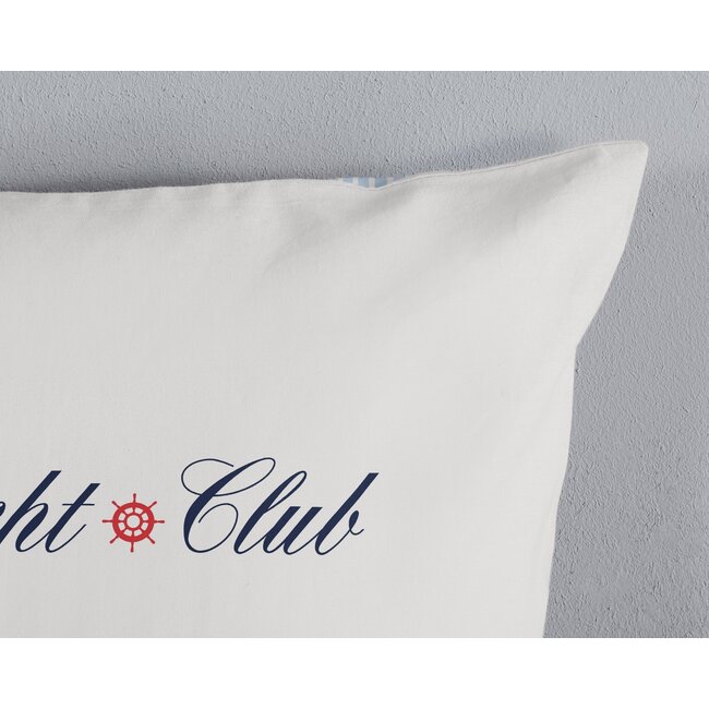 Katoen dekbedovertrek Yachtclub Blue