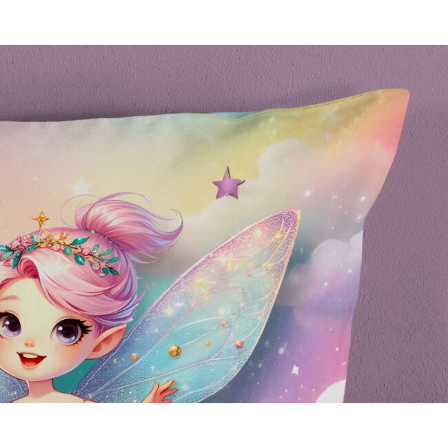 Katoen kinderdekbedovertrek Twinkle - 140x220 + 60x70 cm