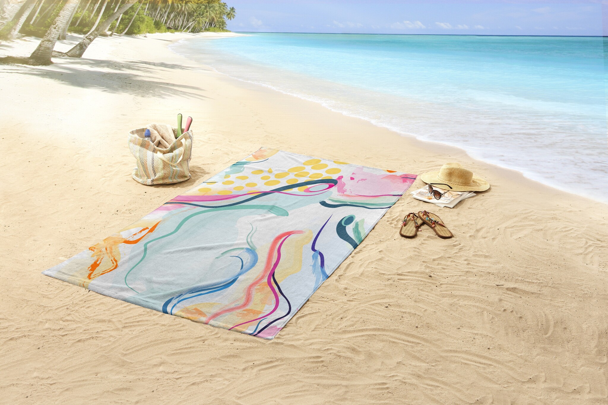 Strandlaken Magic - handdoek 100x180 cm