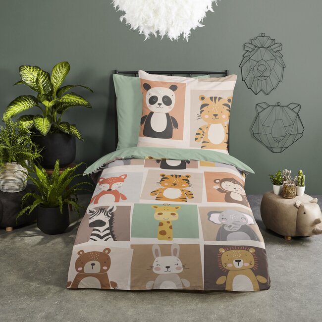 Microvezel kinderdekbedovertrek Ranger - 140x220 + 60x70 cm