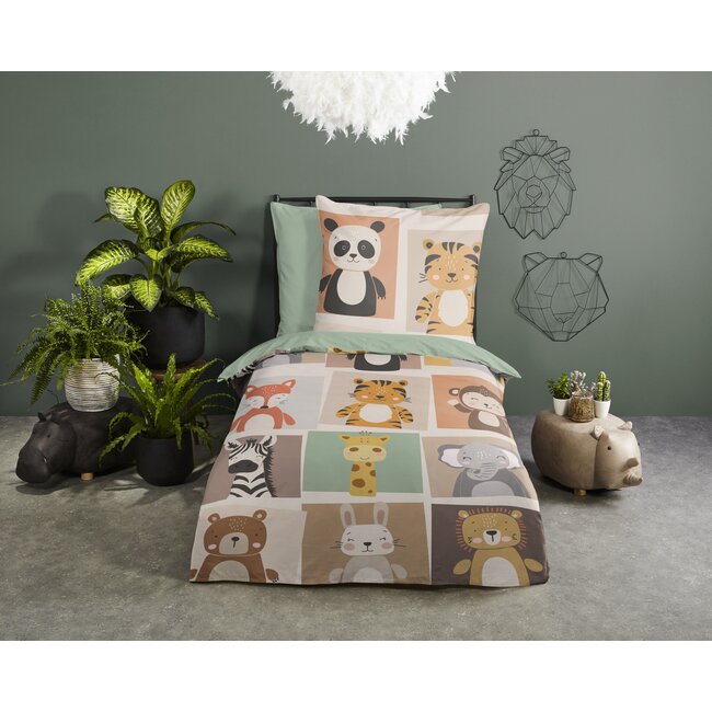 Microvezel kinderdekbedovertrek Ranger - 140x220 + 60x70 cm