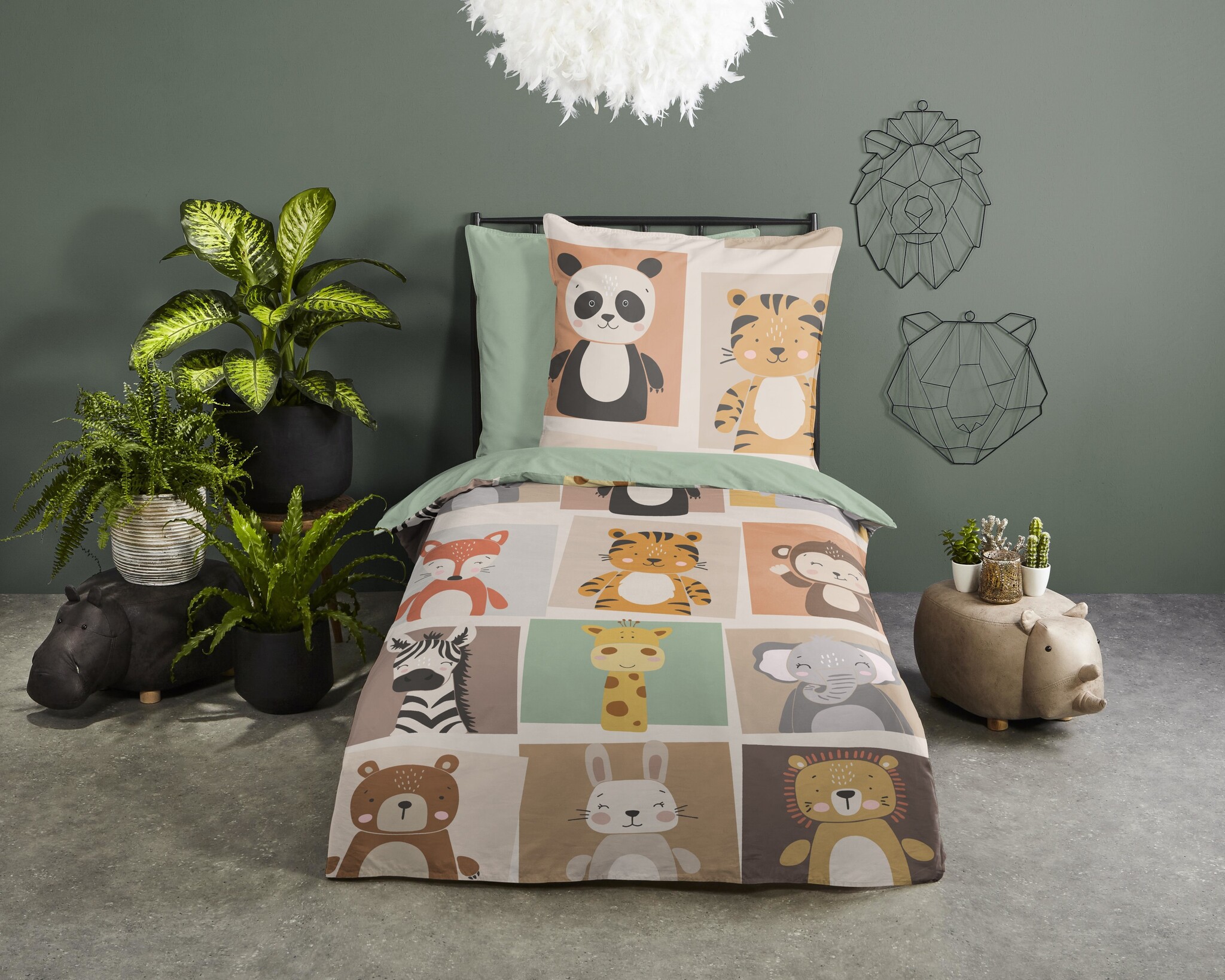 Microvezel kinderdekbedovertrek Ranger - 140x220 + 60x70 cm