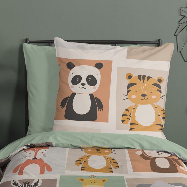 Microvezel kinderdekbedovertrek Ranger - 140x220 + 60x70 cm