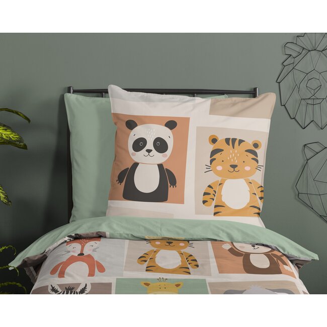 Microvezel kinderdekbedovertrek Ranger - 140x220 + 60x70 cm