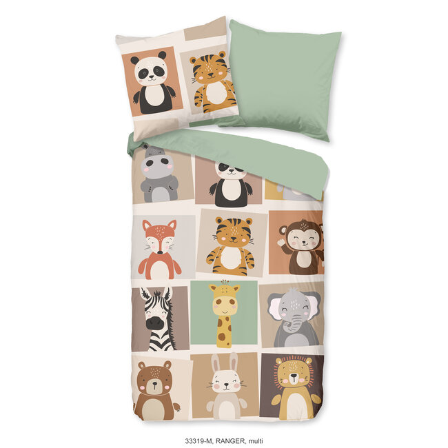 Microvezel kinderdekbedovertrek Ranger - 140x220 + 60x70 cm