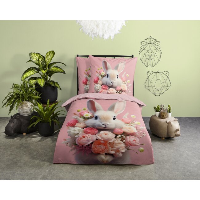 Microvezel kinderdekbedovertrek Cathy - 140x220 + 60x70 cm