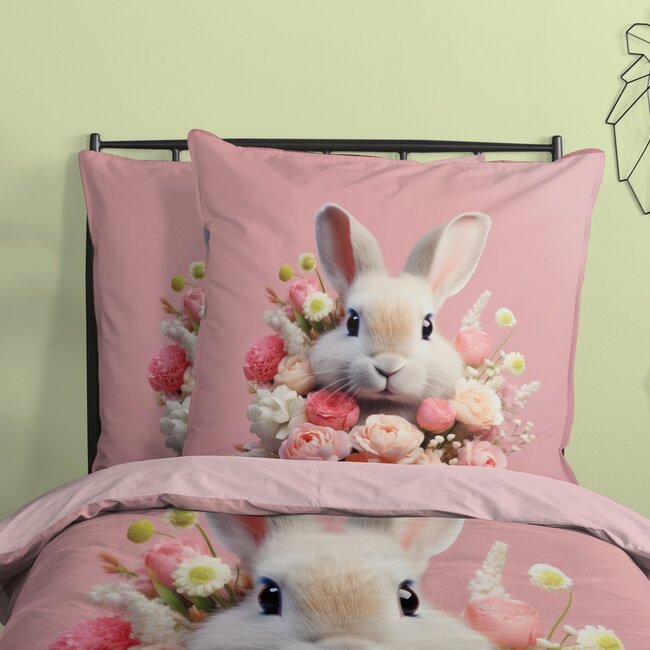 Microvezel kinderdekbedovertrek Cathy - 140x220 + 60x70 cm