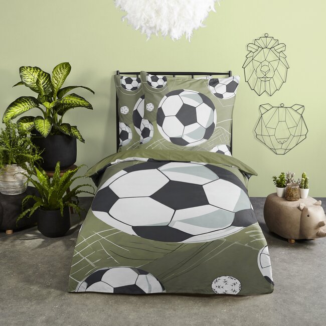 Microvezel kinderdekbedovertrek Daan - 140x220 + 60x70 cm