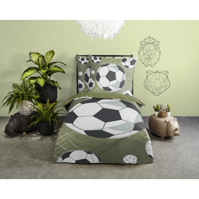 Microvezel kinderdekbedovertrek Daan - 140x220 + 60x70 cm