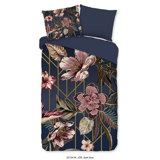 Pure Microvezel dekbedovertrek Jos Donkerblauw