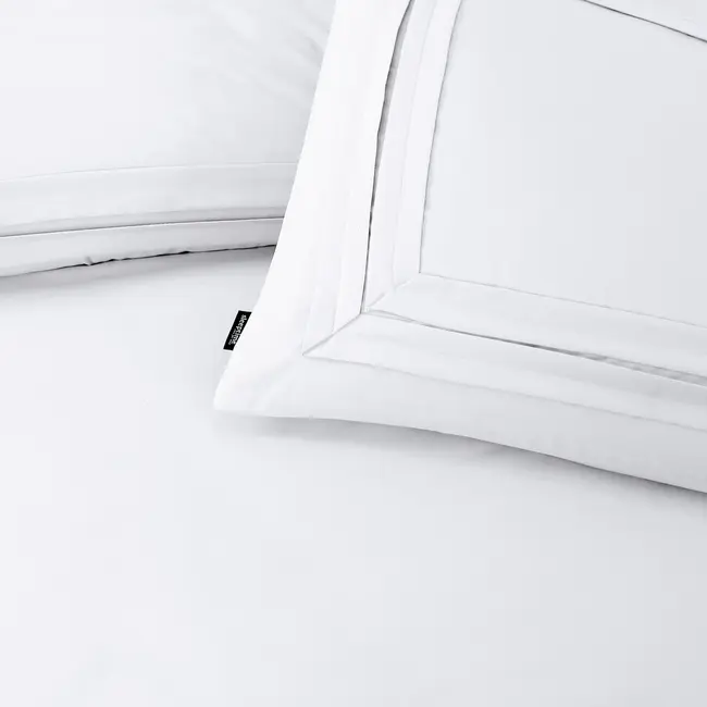 Microvezel dekbedovertrek Tailored - Wit