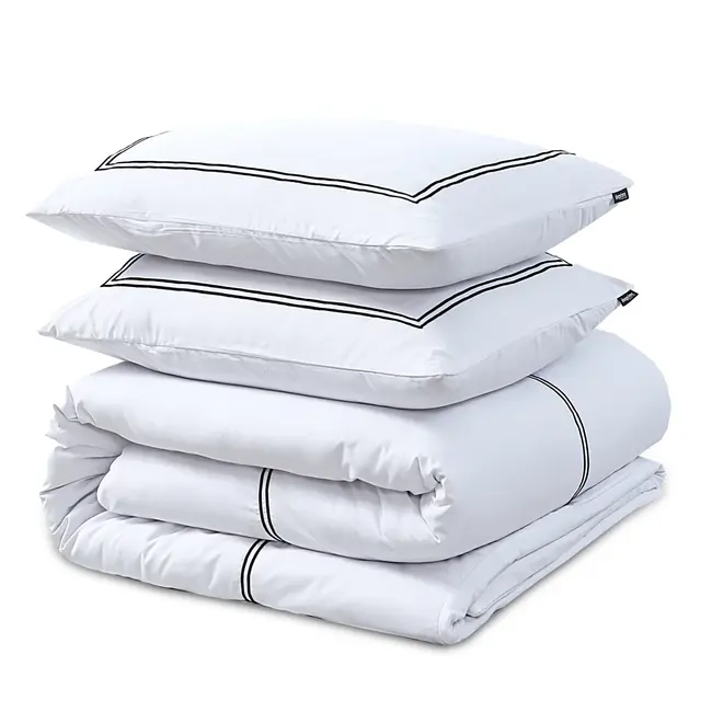 Microvezel dekbedovertrek Brata - Wit