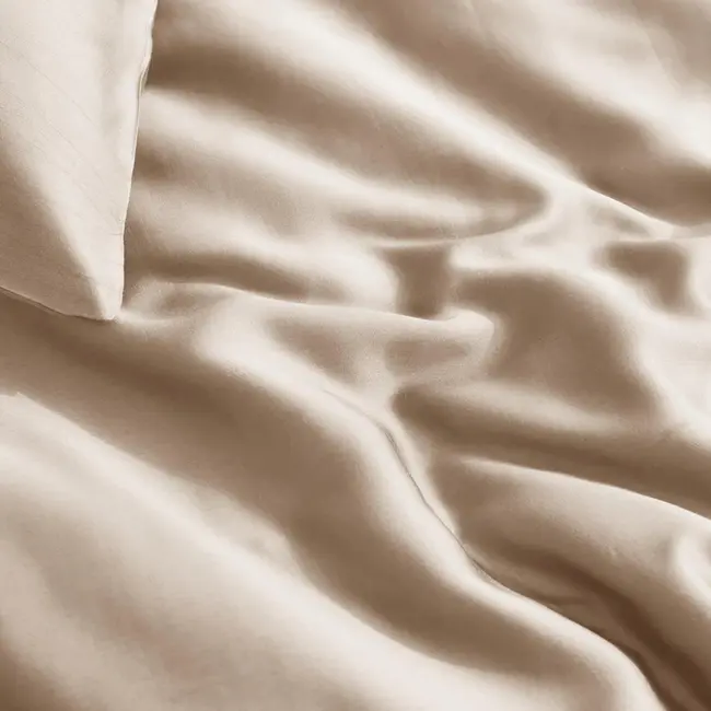 Bamboe dekbedovertrek Taupe