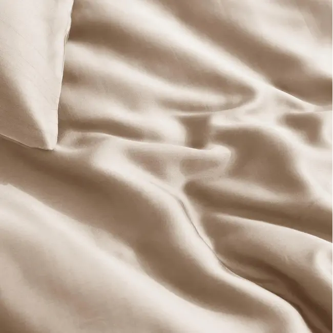 Bamboe dekbedovertrek Taupe