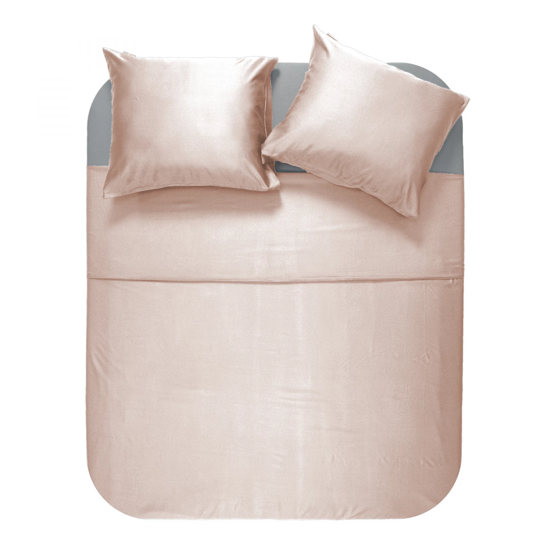 Bamboe dekbedovertrek Blush Roze