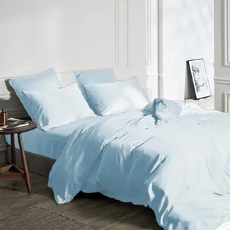 Primaviera Deluxe Bamboe dekbedovertrek Blauw