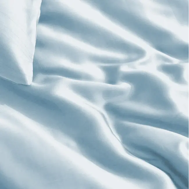 Bamboe dekbedovertrek Blauw