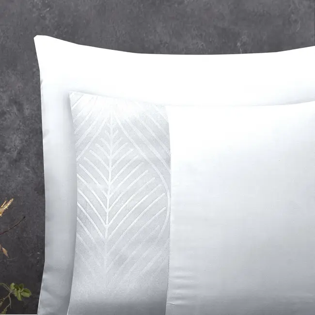 Microvezel dekbedovertrek Berlin - Wit