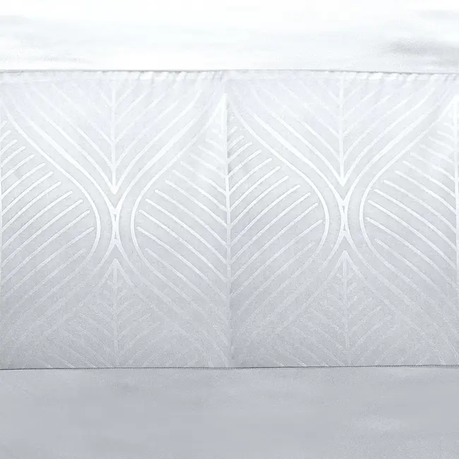 Microvezel dekbedovertrek Berlin - Wit