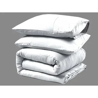 Sleeptime Microvezel dekbedovertrek Berlin - Wit