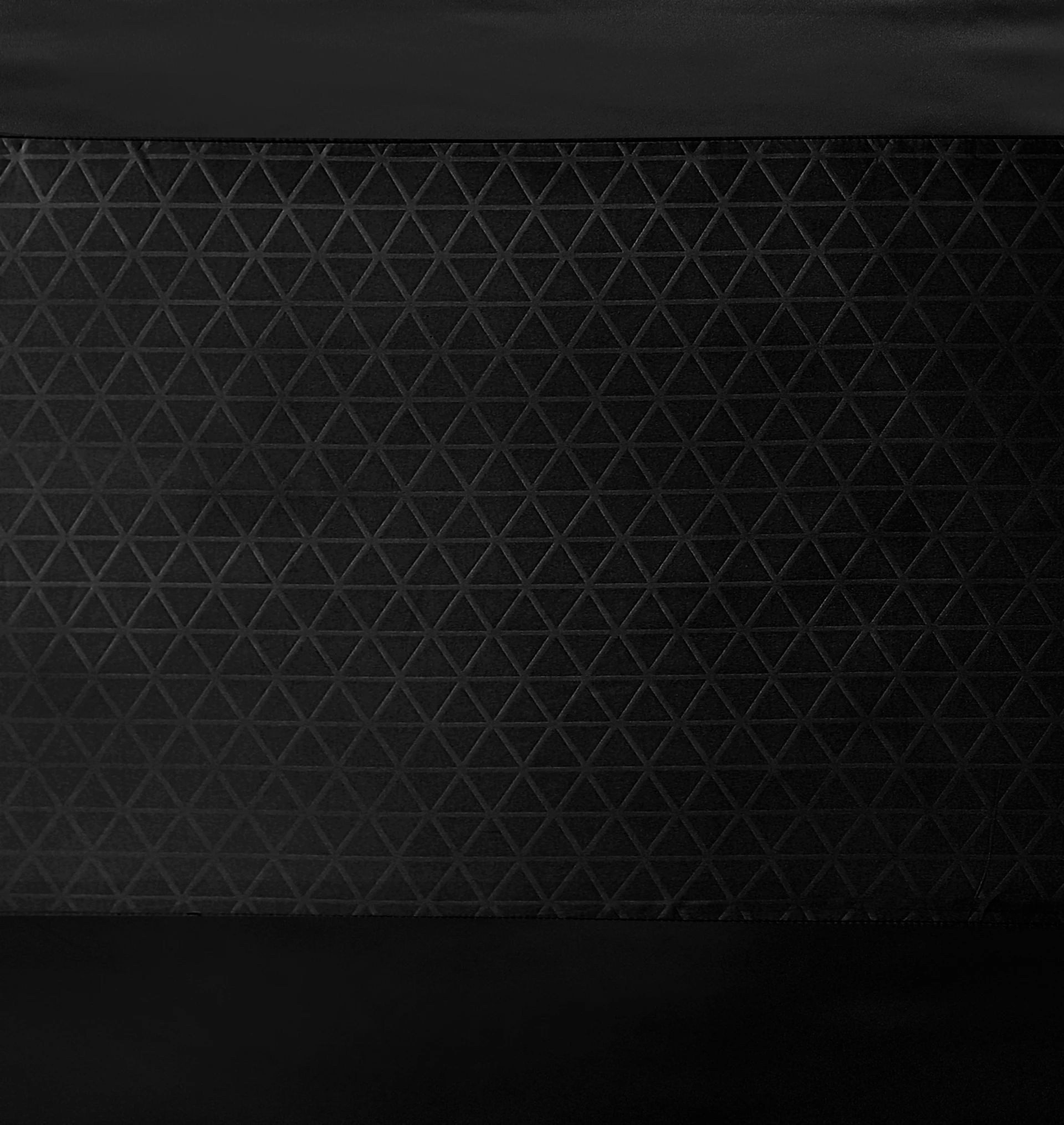 Microvezel dekbedovertrek Valencia - Zwart - 140x220 + 60x70 cm