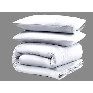 Sleeptime Microvezel dekbedovertrek Valencia - Wit