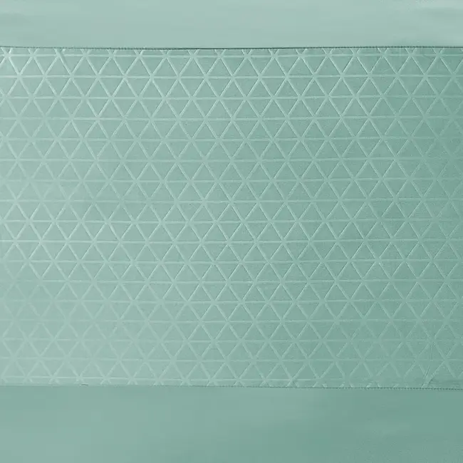 Microvezel  dekbedovertrek Monte Negro - Mintgroen - Microvezel - 1 40x220 + 60x70 cm