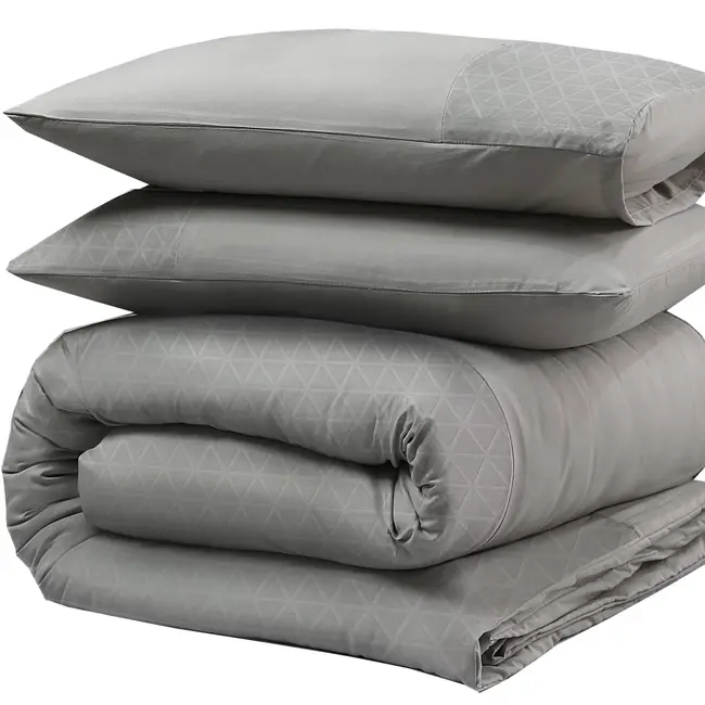 Microvezel dekbedovertrek Monte Negro - Zand - 140x220 + 60x70 cm