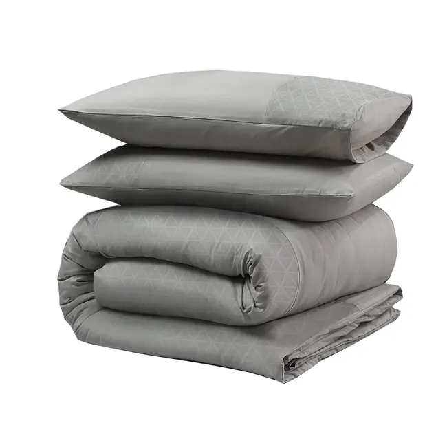 Dekbedovertrek Monte Negro - Zand - Microvezel - 140x220 + 60x70 cm