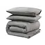 Microvezel dekbedovertrek Monte Negro - Zand - 140x220 + 60x70 cm