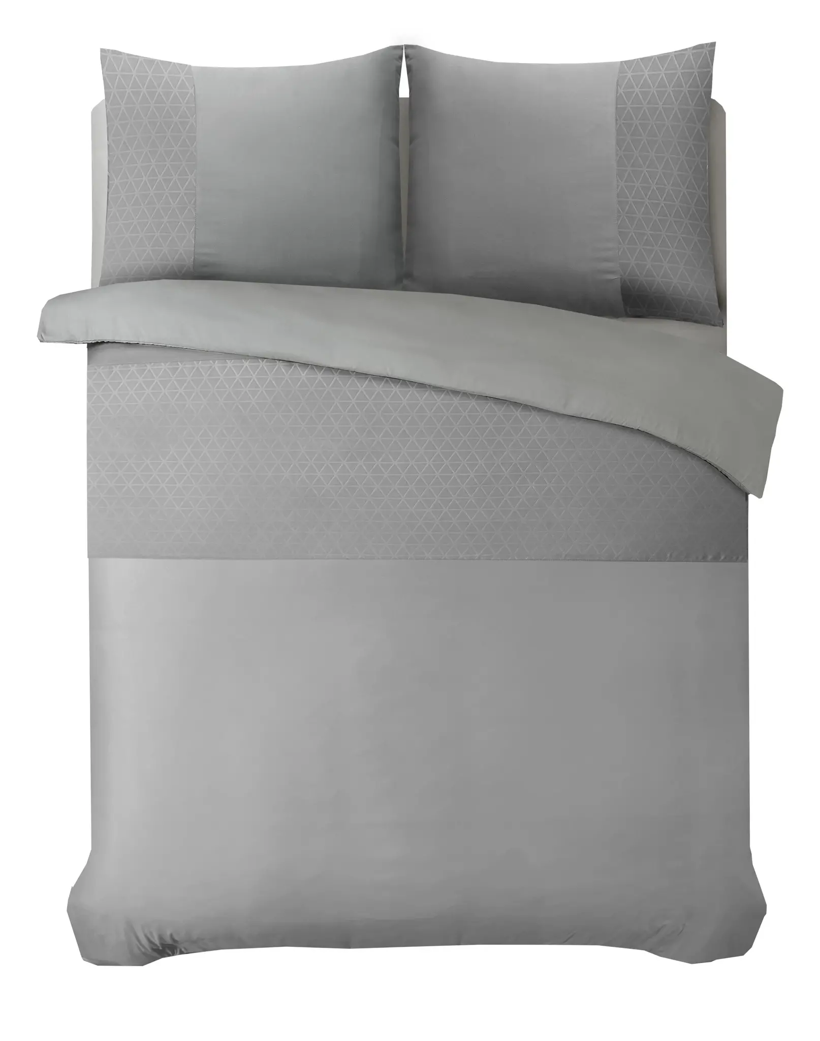 Microvezel dekbedovertrek Monte Negro - Zand - 140x220 + 60x70 cm