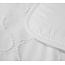 Easy dekbed zonder overtrek inclusief kussensloop - Tufted Curve - wit