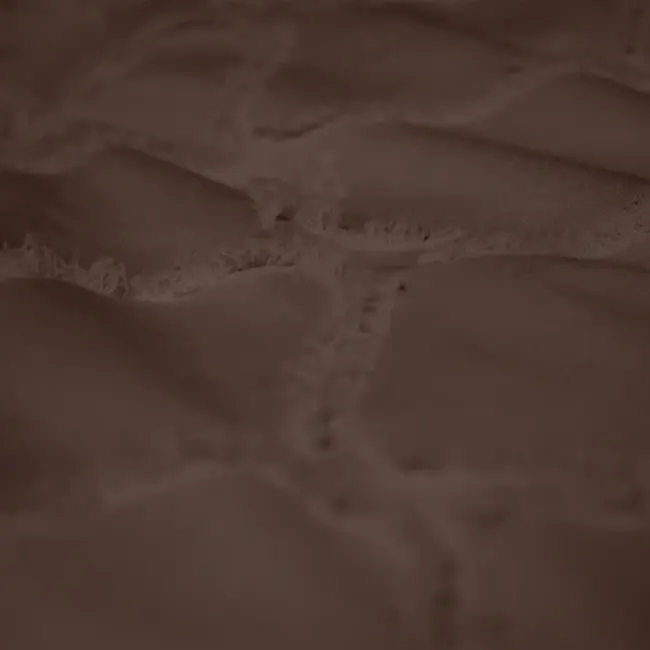 Easy dekbed zonder overtrek inclusief kussensloop - Tufted Curve - bruin