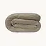 Easy dekbed zonder overtrek inclusief kussensloop - Tufted Curve - taupe