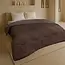.Decoware® Easy dekbed zonder overtrek inclusief kussensloop - Tufted Waves - bruin