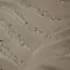 Easy dekbed zonder overtrek inclusief kussensloop - Tufted Waves  - taupe