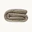 Easy dekbed zonder overtrek inclusief kussensloop - Tufted Waves  - taupe