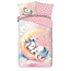 Katoen kinderdekbedovertrek Molly - 140x220 + 60x70 cm