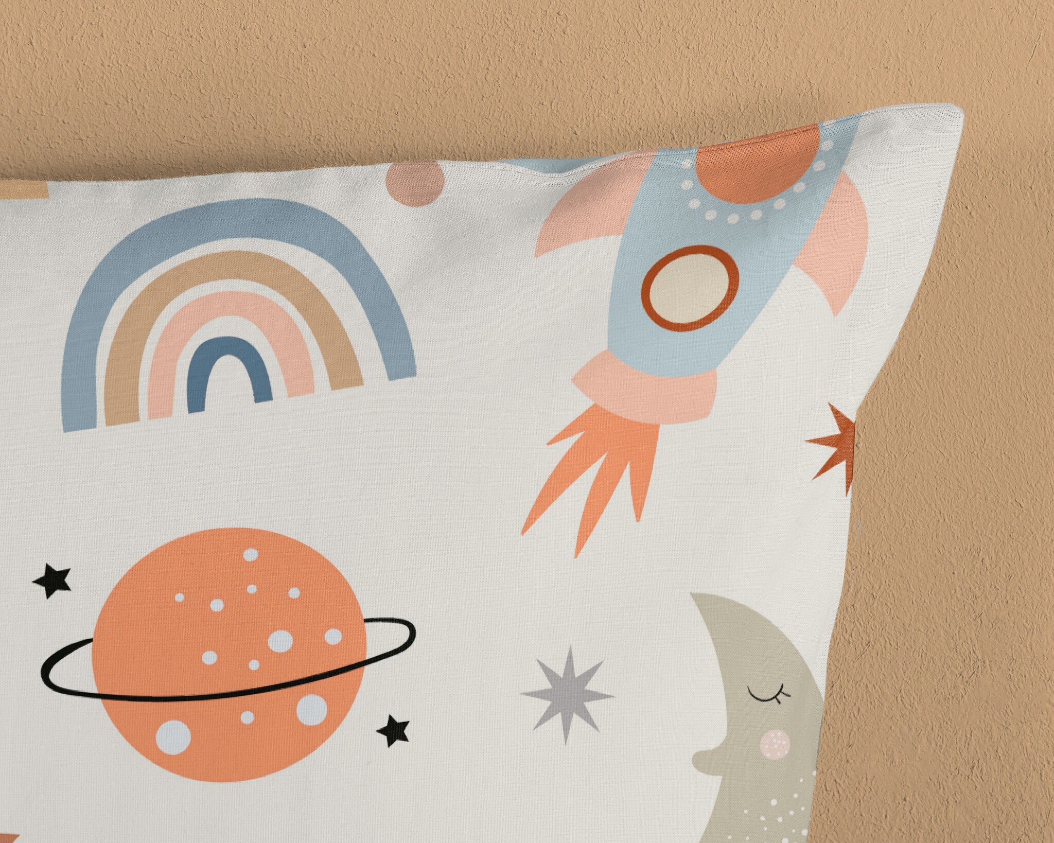 Peuter dekbedovertrek Eclips - katoen - 120x150 + 60x70 cm