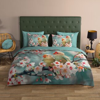 Good Morning Katoen dekbedovertrek Chibi Aqua