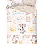 Katoen kinderdekbedovertrek Hugs - 140x220 + 60x70 cm