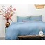 Mousseline dekbedovertrek - Sky Blauw - Katoen percale