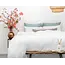 Katoen percale dekbedovertrek Mousseline - Wit