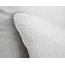 Mousseline dekbedovertrek - Wit - Katoen percale  - 1-persoons (140x220 + 60x70cm)